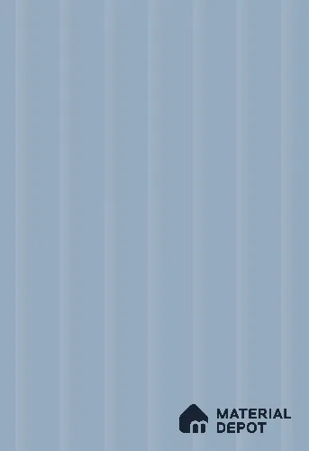 Powder Blue Fluted Solid Color SGE 13 8 ft x 4 ft Texture Finish Decorative Laminate - 1 mm | Suitable for TV Unit,Wardrobe, Kitchen Cabinets