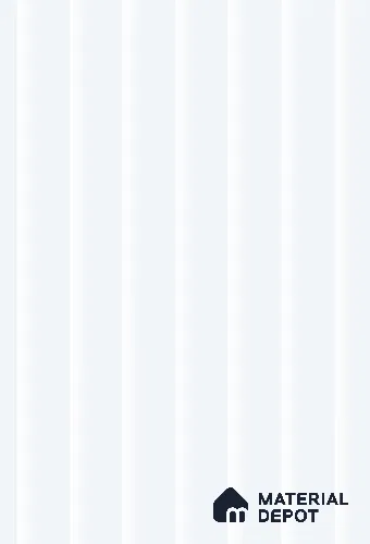 Super White Fluted Solid Color SGE 7 8 ft x 4 ft Texture Finish Decorative Laminate - 1 mm | Suitable for TV Unit,Wardrobe, Kitchen Cabinets