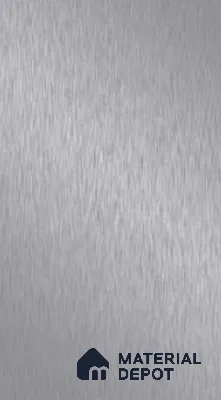 Grey Metallic Look Silver 8 ft x 4 ft Texture Finish Decorative Laminate - 1 mm | Suitable for TV Unit, Wardrobe, Kitchen Cabinets