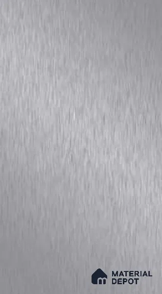 Grey Metallic Look Silver 8 ft x 4 ft Texture Finish Decorative Laminate - 1 mm | Suitable for TV Unit, Wardrobe, Kitchen Cabinets