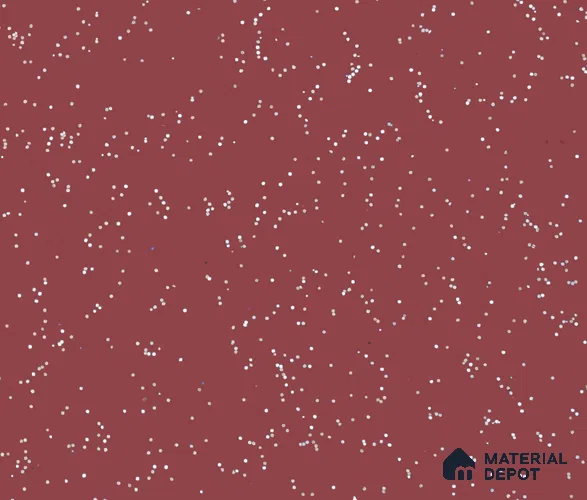 Red Terrazzo Look LM 18904 8 ft x 4 ft Texture Finish Decorative Laminate - 0.8 mm | Suitable for TV Unit, Wardrobe, Kitchen Cabinets