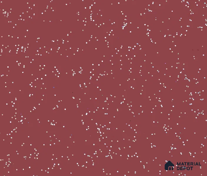 Red Terrazzo Look LM 18904 8 ft x 4 ft Texture Finish Decorative Laminate - 0.8 mm | Suitable for TV Unit, Wardrobe, Kitchen Cabinets