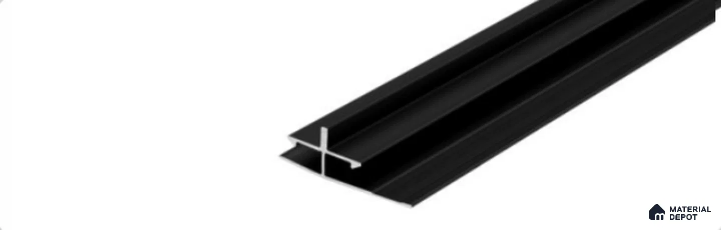 I Profile 25X0.9 mm Wall Profile Join (Thin Metal Line) 10 ft length