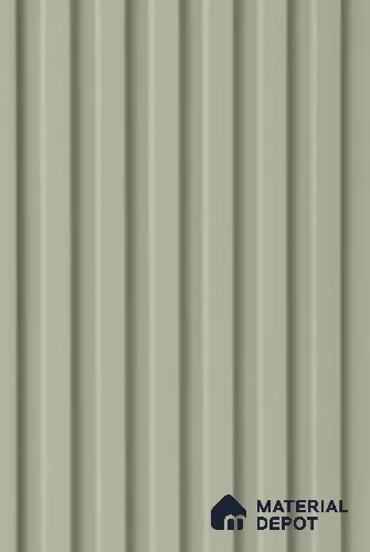 PN 02315 B Crema 9 ft x 0.5 ft Fluted CPC Board - 8 mm