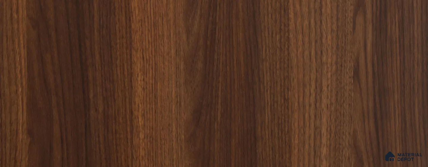 Brown Wooden Louver PN 02307 9.2 ft x 2 ft CPC Panel - 8 mm | Suitable for Feature Wall, TV Unit & Living Room | Width is Subjected to 5% Variation