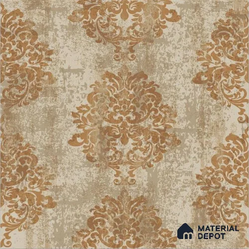 2002 | 10 Meter x 21 Inches Damask Look Wallpaper - 57.41 Sq. Ft. | Minimum 15% wastage during installation