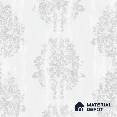 2004 | 10 Meter x 21 Inches Damask Look Wallpaper - 57.41 Sq. Ft. | Minimum 15% wastage during installation