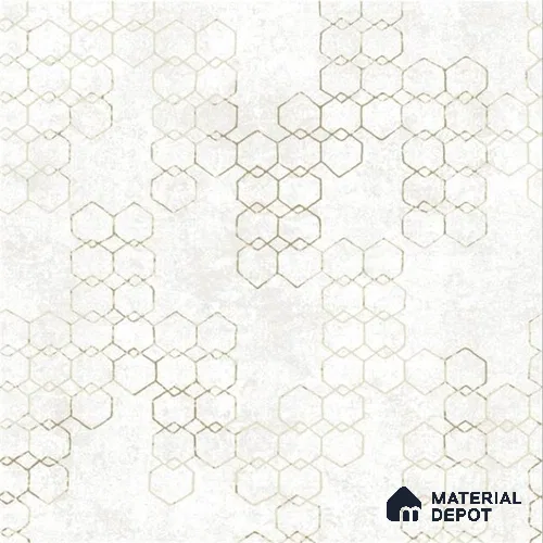 2025 | 10 Meter x 21 Inches Geometric Look Wallpaper - 57.41 Sq. Ft. | Minimum 15% wastage during installation