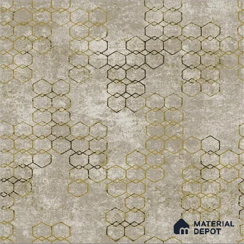 2027 | 10 Meter x 21 Inches Geometric Look Wallpaper - 57.41 Sq. Ft. | Minimum 15% wastage during installation