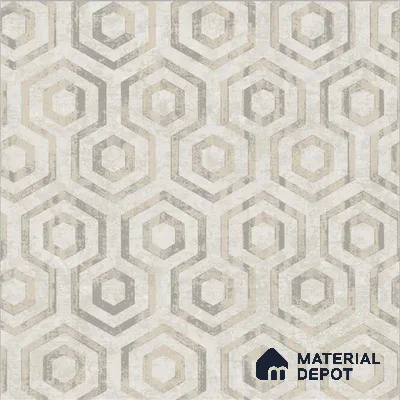 2035 | 10 Meter x 21 Inches Geometric Look Wallpaper - 57.41 Sq. Ft. | Minimum 15% wastage during installation