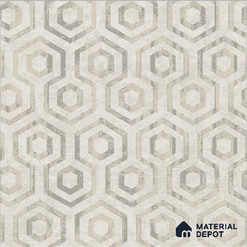 2035 | 10 Meter x 21 Inches Geometric Look Wallpaper - 57.41 Sq. Ft. | Minimum 15% wastage during installation