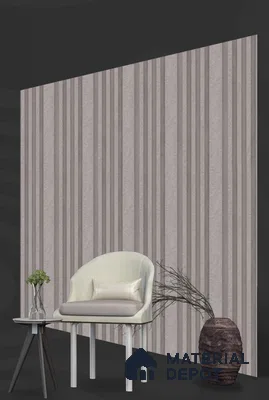Cream Stone Louver S5 177 8 ft x 4.9 inch Charcoal Panel - 12 mm | Suitable for Feature Wall, TV Unit & Living Room | Width is Subjected to 5% Variation