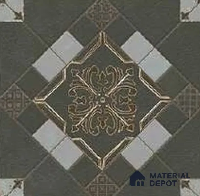 Punch Look Floor Tile TL 07761 P 2509 1.31 ft x 1.31 ft Vitrified Matte Finish Tile - 11 mm | Suitable for Outdoor Parking, Terrace, Balcony | Pattern Alignment May Vary | 2-3 mm Spacer is Mandatory