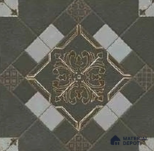 Punch Look Floor Tile TL 07761 P 2509 1.31 ft x 1.31 ft Vitrified Matte Finish Tile - 11 mm | Suitable for Outdoor Parking, Terrace, Balcony | Pattern Alignment May Vary | 2-3 mm Spacer is Mandatory