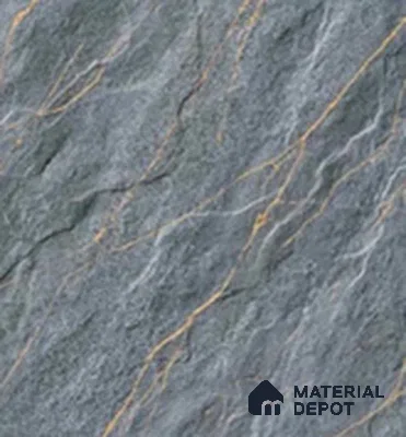 Stone Look Floor Tile TL 07768 2003 1.31 ft x 1.31 ft Vitrified Matte Finish Tile - 11 mm | Suitable for Outdoor Parking, Terrace, Balcony | Pattern Alignment May Vary | 2-3 mm Spacer is Mandatory