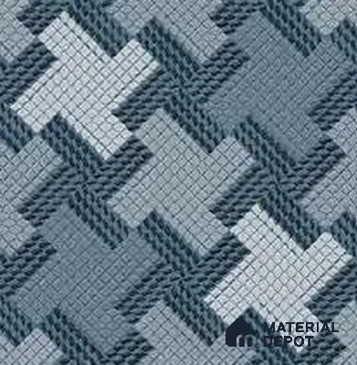 Stone Look Floor Tile TL 07751 P 1108 1.31 ft x 1.31 ft Vitrified Matte Finish Tile - 11 mm | Suitable for Outdoor Parking, Terrace, Balcony | Pattern Alignment May Vary | 2-3 mm Spacer is Mandatory