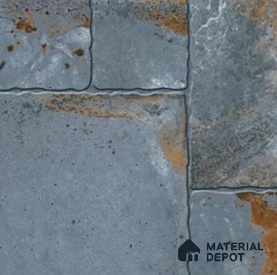 Stone Look Floor Tile TL 07777 5251 1.31 ft x 1.31 ft Vitrified Matte Finish Tile - 11 mm | Suitable for Outdoor Parking, Terrace, Balcony | Pattern Alignment May Vary | 2-3 mm Spacer is Mandatory