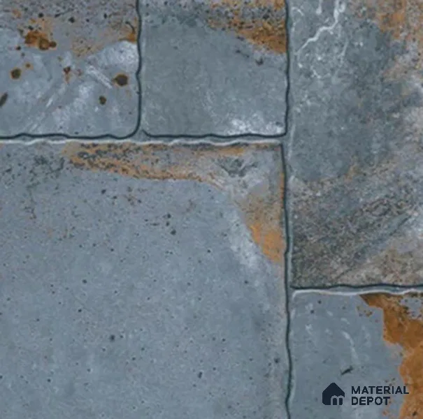 Stone Look Floor Tile TL 07777 5251 1.31 ft x 1.31 ft Vitrified Matte Finish Tile - 11 mm | Suitable for Outdoor Parking, Terrace, Balcony | Pattern Alignment May Vary | 2-3 mm Spacer is Mandatory