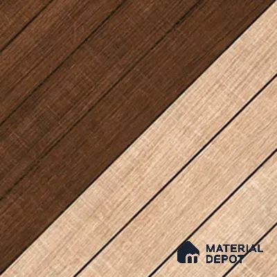 Wood Look Floor Tile TL 07765 1098 1.31 ft x 1.31 ft Vitrified Matte Finish Tile - 11 mm | Suitable for Outdoor Parking, Terrace, Balcony | Pattern Alignment May Vary | 2-3 mm Spacer is Mandatory