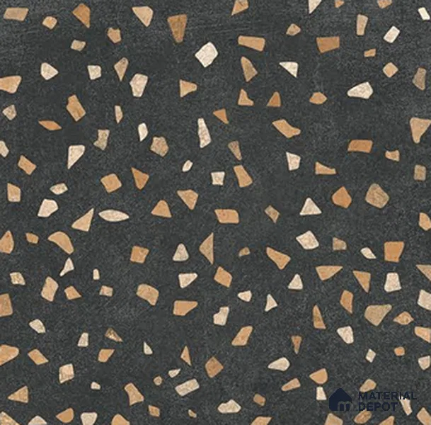 Terrazzo Floor Tile TL 07792 E 2308 1.64 ft x 1.64 ft Vitrified Matte Finish Tile - 12 mm |  Random 4 | Suitable for Outdoor Parking, Terrace, Balcony | Pattern Alignment May Vary | 2-3 mm Spacer is Mandatory