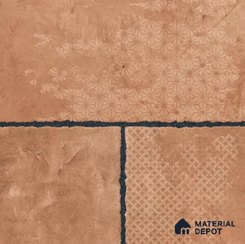 Stone Look Floor Tile TL 07790 2413-HL 1.64 ft x 1.64 ft Vitrified Matte Finish Tile - 12 mm |  Random 4 | Suitable for Outdoor Parking, Terrace, Balcony | Pattern Alignment May Vary | 2-3 mm Spacer is Mandatory