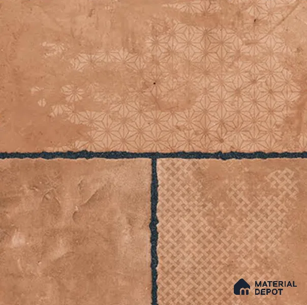Stone Look Floor Tile TL 07790 2413-HL 1.64 ft x 1.64 ft Vitrified Matte Finish Tile - 12 mm | Random 4 | Suitable for Outdoor Parking, Terrace, Balcony | Pattern Alignment May Vary | 2-3 mm Spacer is Mandatory