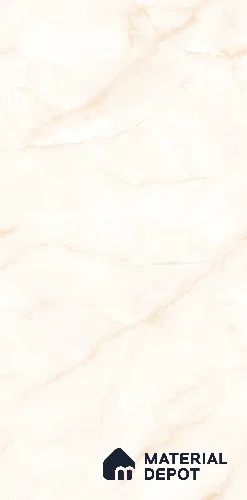 Marble Look Floor & Wall Tile TL 07807 Ice Onyx 4 ft x 2 ft Vitrified Glossy Finish Tile - 9 mm | Random 4 | Suitable for Living Room, Bedroom, Bathroom & Kitchen
