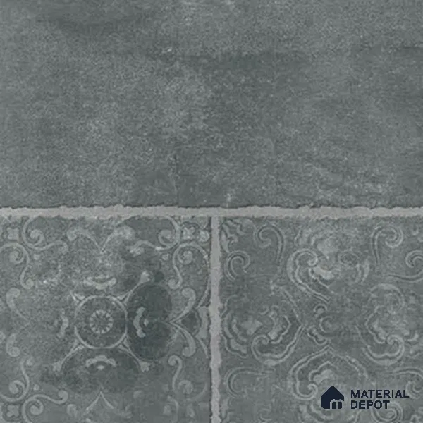 Stone Look Floor Tile TL 07789 2406-HL 1.64 ft x 1.64 ft Vitrified Matte Finish Tile - 12 mm | Random 4 | Suitable for Outdoor Parking, Terrace, Balcony | Pattern Alignment May Vary | 2-3 mm Spacer is Mandatory