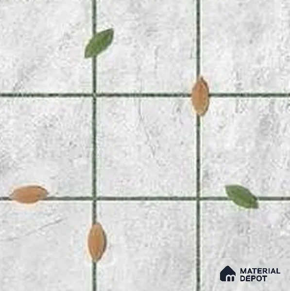 Punch Look Floor Tile TL 07758 P 1614 1.31 ft x 1.31 ft Vitrified Matte Finish Tile - 11 mm | Suitable for Outdoor Parking, Terrace, Balcony | Pattern Alignment May Vary | 2-3 mm Spacer is Mandatory