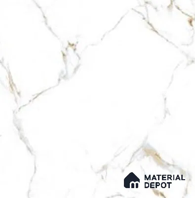 Marble Look Wall & Floor Tile TL 07745 Opal Satuario Classic 2 ft x 2 ft Vitrified Matte Finish Tile - 9 mm | Suitable for Outdoor Parking, Terrace, Balcony