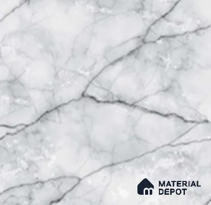Marble Look Wall & Floor Tile TL 07742 312 2 ft x 2 ft Vitrified Matte Finish Tile - 9 mm | Suitable for Outdoor Parking, Terrace, Balcony