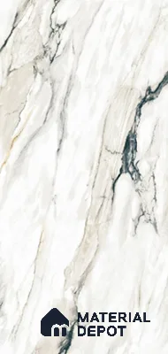 Endless Look Floor & Wall Tile TL 07737 Statuario Forest 4 ft x 2 ft Vitrified Glossy Finish Tile - 9 mm |  Random 4 | Suitable for Living Room, Bedroom, Bathroom & Kitchen
