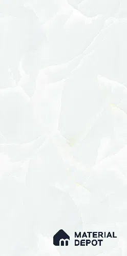 Marble Look Floor & Wall Tile TL 07818 Tess Light Green 4 ft x 2 ft Vitrified Glossy Finish Tile - 9 mm | Random 3 | Suitable for Living Room, Bedroom, Bathroom & Kitchen