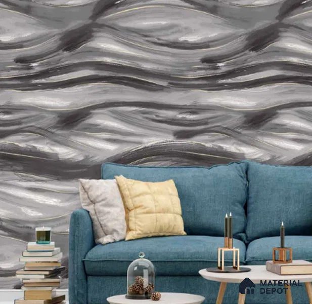 210305 | 10 Meter x 21 Inches Abstract Look Wallpaper - 57.41 Sq. Ft. | Minimum 15% wastage during installation