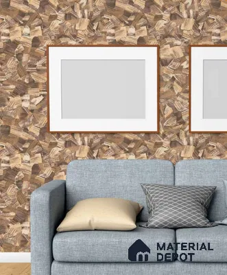 210309 | 10 Meter x 21 Inches Abstract Look Wallpaper - 57.41 Sq. Ft. | Minimum 15% wastage during installation