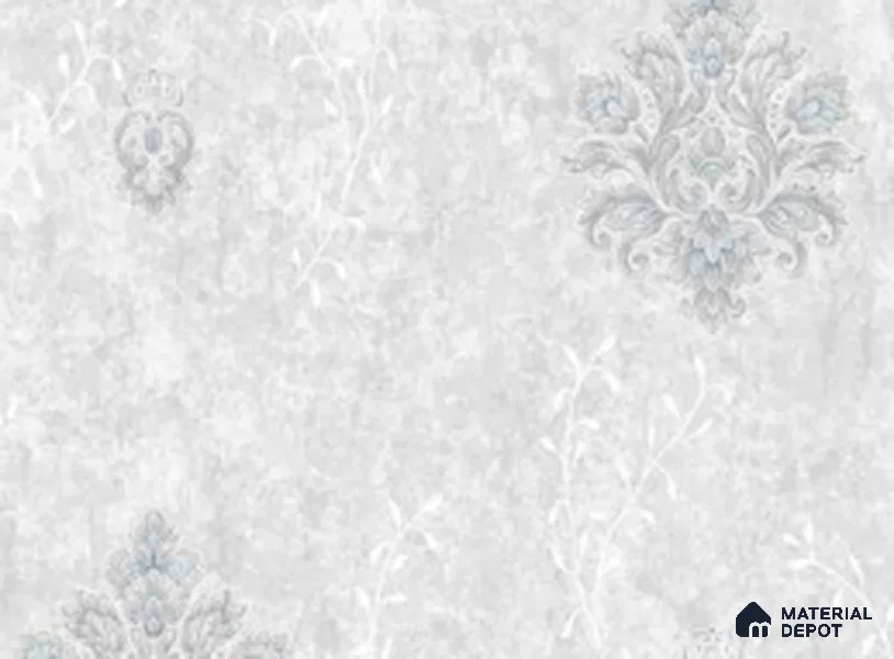 210326 | 10 Meter x 21 Inches Damask Look Wallpaper - 57.41 Sq. Ft. | Minimum 15% wastage during installation