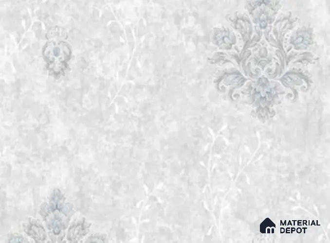 210326 | 10 Meter x 21 Inches Damask Look Wallpaper - 57.41 Sq. Ft. | Minimum 15% wastage during installation