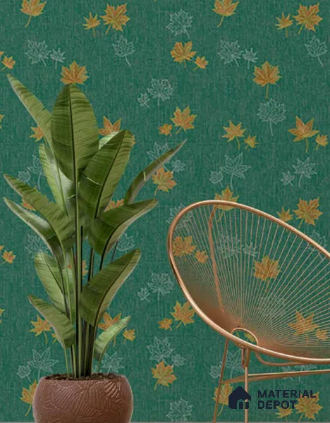 210343 | 10 Meter x 21 Inches Florals Look Wallpaper - 57.41 Sq. Ft. | Minimum 15% wastage during installation