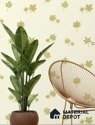 210345 | 10 Meter x 21 Inches Florals Look Wallpaper - 57.41 Sq. Ft. | Minimum 15% wastage during installation