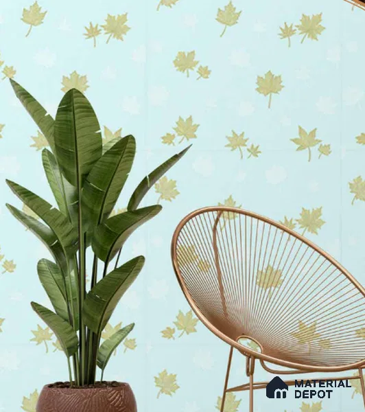 210346 | 10 Meter x 21 Inches Florals Look Wallpaper - 57.41 Sq. Ft. | Minimum 15% wastage during installation