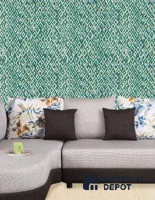 210356 | 10 Meter x 21 Inches Patterned Look Wallpaper - 57.41 Sq. Ft. | Minimum 15% wastage during installation