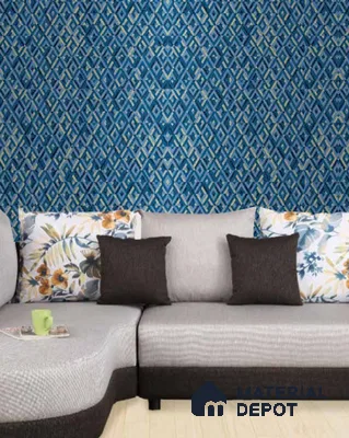 210357 | 10 Meter x 21 Inches Patterned Look Wallpaper - 57.41 Sq. Ft. | Minimum 15% wastage during installation