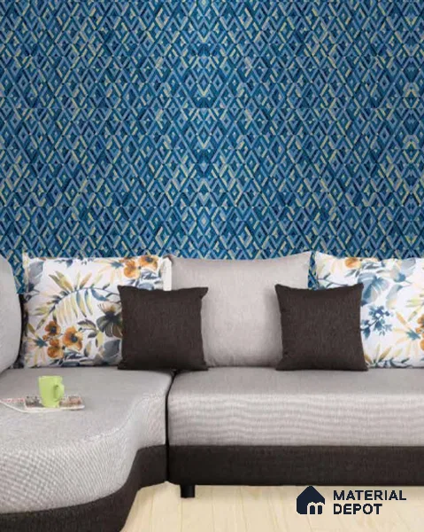 210357 | 10 Meter x 21 Inches Patterned Look Wallpaper - 57.41 Sq. Ft. | Minimum 15% wastage during installation