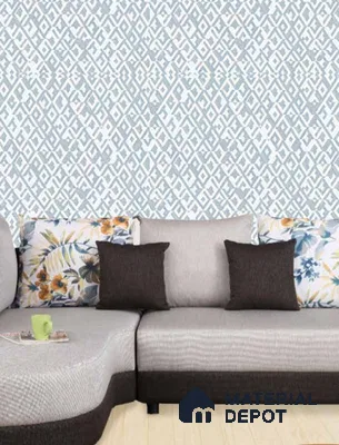 210358 | 10 Meter x 21 Inches Patterned Look Wallpaper - 57.41 Sq. Ft. | Minimum 15% wastage during installation