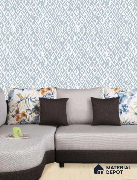210358 | 10 Meter x 21 Inches Patterned Look Wallpaper - 57.41 Sq. Ft. | Minimum 15% wastage during installation