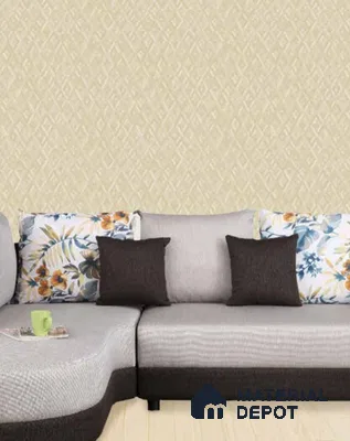 210359 | 10 Meter x 21 Inches Patterned Look Wallpaper - 57.41 Sq. Ft. | Minimum 15% wastage during installation