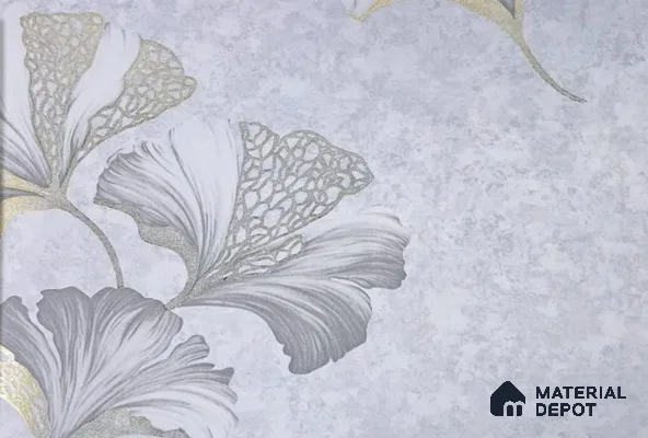 AMFL22604 | 10 Meter x 21 Inches Florals Look Wallpaper - 57.41 Sq. Ft. | Minimum 15% wastage during installation