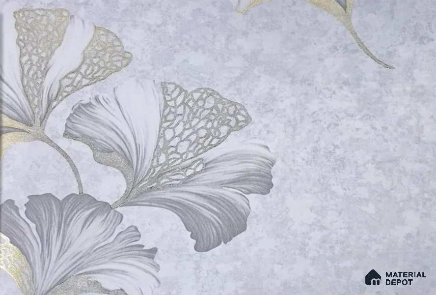 AMFL22604 | 10 Meter x 21 Inches Florals Look Wallpaper - 57.41 Sq. Ft. | Minimum 15% wastage during installation