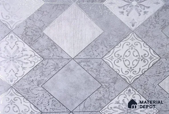 AMFL22614 | 10 Meter x 21 Inches Geometric Look Wallpaper - 57.41 Sq. Ft. | Minimum 15% wastage during installation