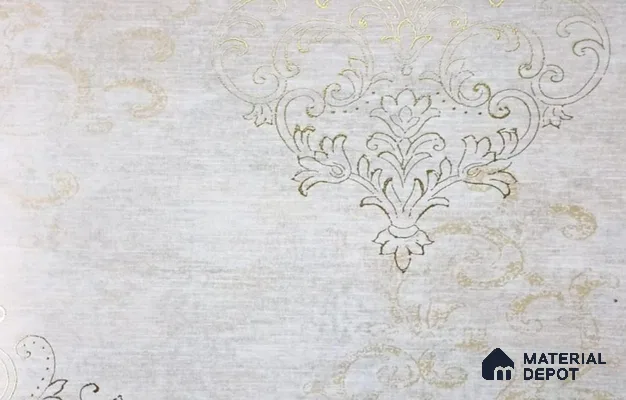 AMFL22617 | 10 Meter x 21 Inches Damask Look Wallpaper - 57.41 Sq. Ft. | Minimum 15% wastage during installation